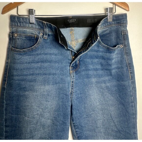 Curve Appels Women's Curvy Fit Jeans Size 10/30 - Picture 6 of 7
